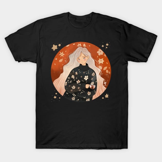 Cozy Tea Time T-Shirt by Magcelium